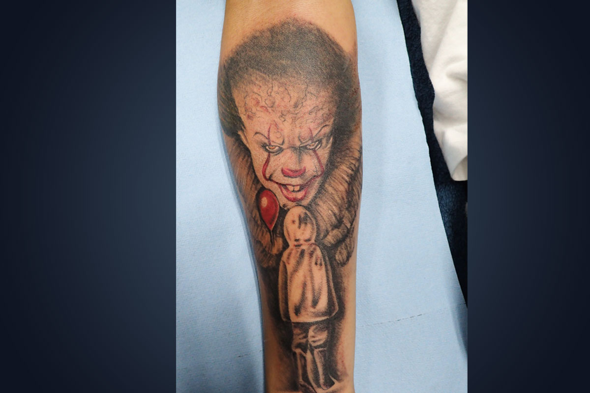 NEEDLE JUNKIE TATTOO