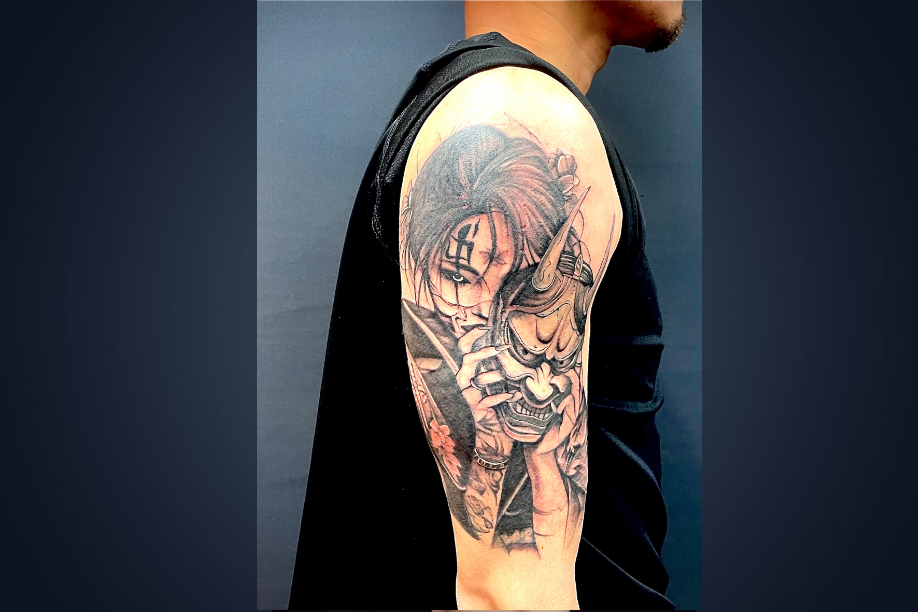 NEEDLE JUNKIE TATTOO